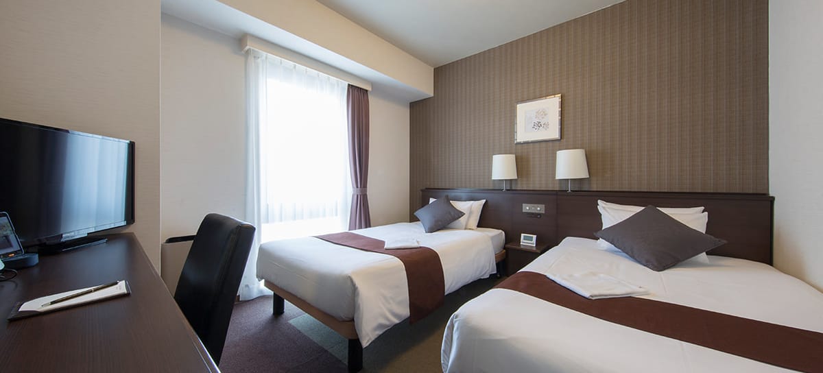 静鉄ホテルプレジオ静岡駅北 ツイン禁煙