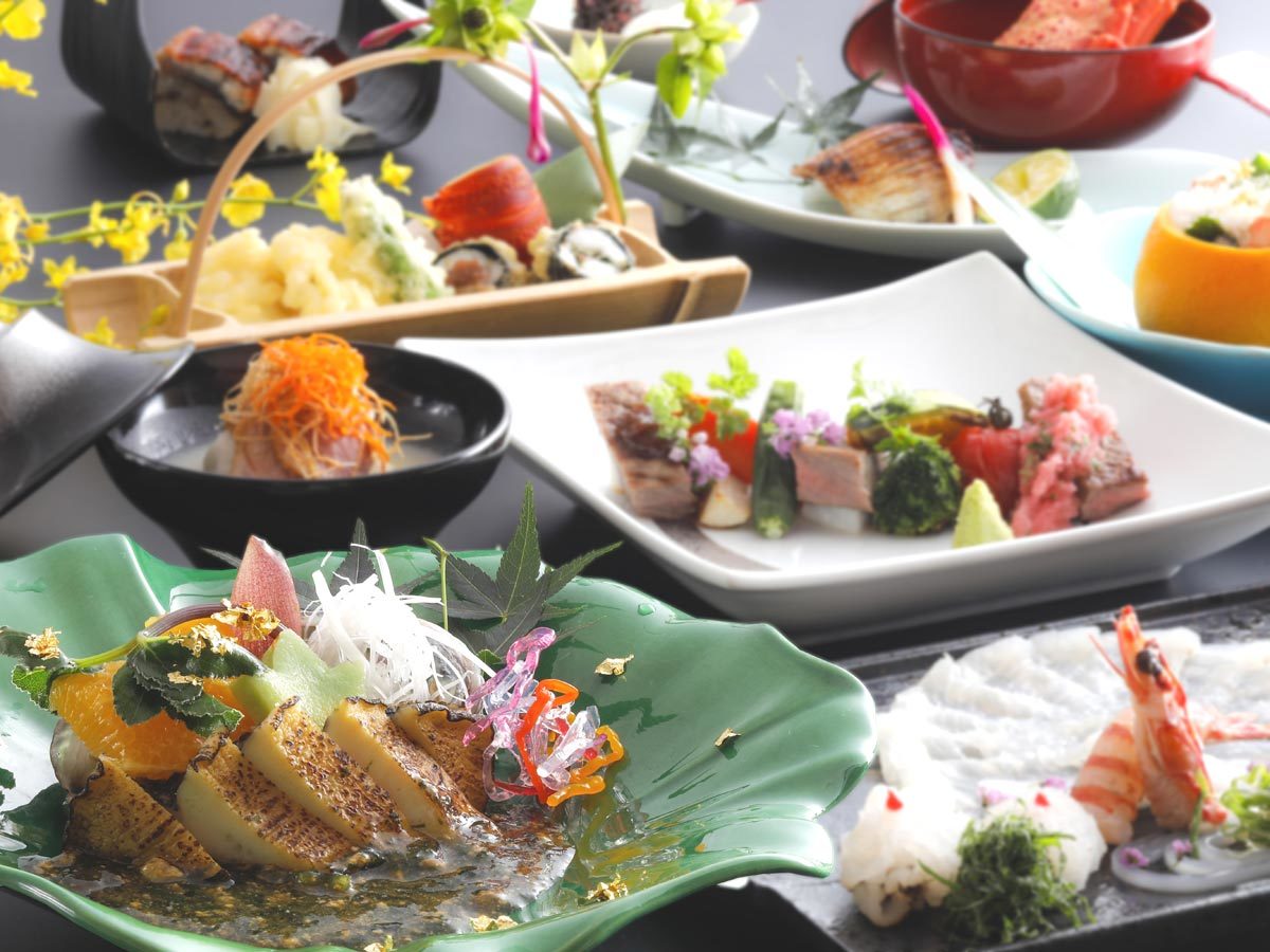 皆生つるや 【山陰の高級食材厳選☆特選会席】季節の贅沢至高料理に舌鼓！鮑ステーキ・のどぐろ・県産和牛など