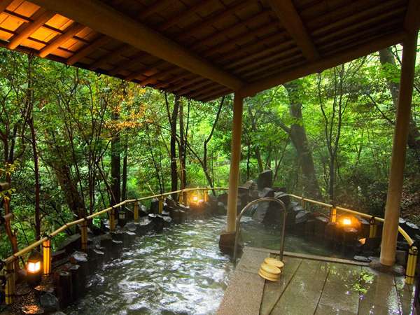 加賀山代温泉 みどりの宿 萬松閣 【お肉派に捧げる会席】「石川県産　能登豚と、和牛、活あわび」ジュワ～と広がる旨味と食感を味わう