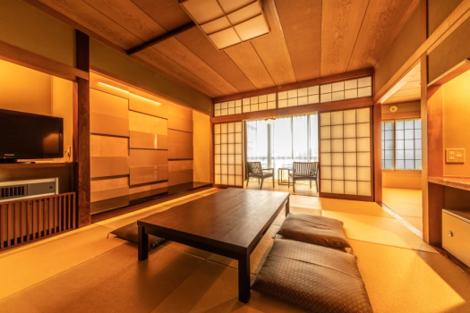 あわら温泉 清風荘 御苑～和風旅館の情緒あふれる和室（禁煙）（素泊り）