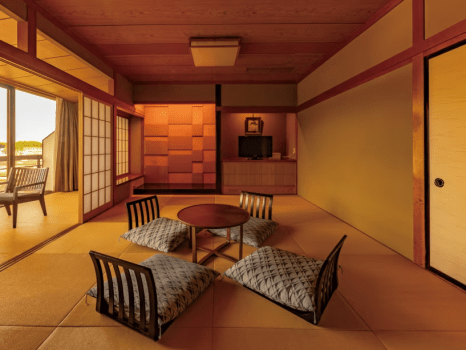 あわら温泉 清風荘 御苑~和風旅館の情緒あふれる和室(禁煙)(素泊り)