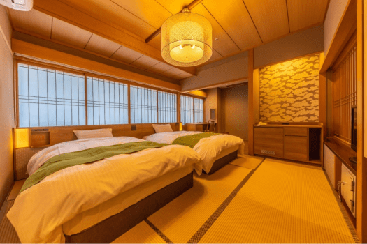 あわら温泉 清風荘 本陣ツイン和室(禁煙)(朝食付き)