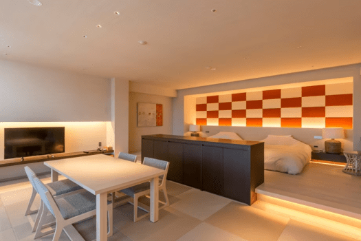 あわら温泉 清風荘 【蘆庵～RO-AN～】～当館最高峰・半露天風呂付和洋室～（定員4名）