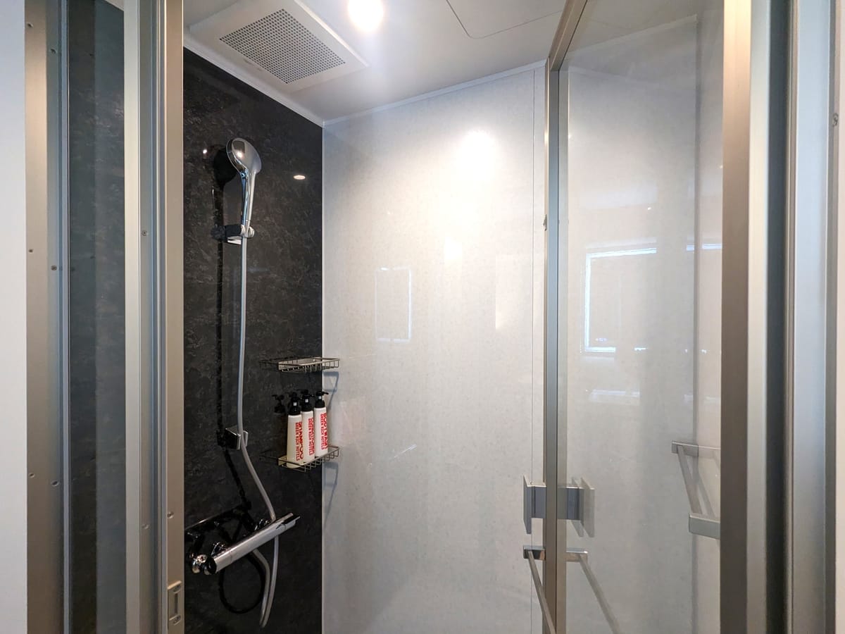 グリーンリッチホテル徳山駅前(人工温泉 二股湯の華) 【禁煙】シングルルーム(シャワーブース・独立洗面台タイプ)